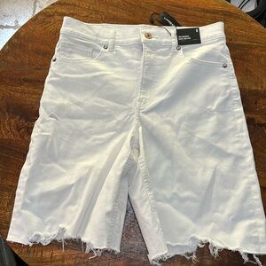 NWT Express 90's Bermuda High Rise Shorts